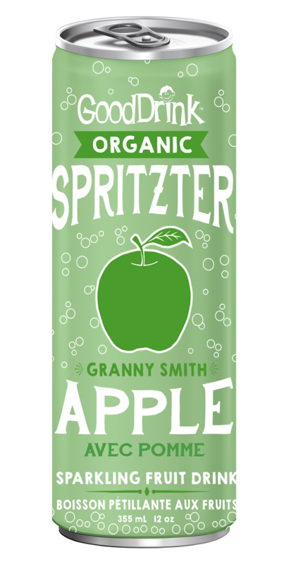 Good Drink Organic Apple Spritzer