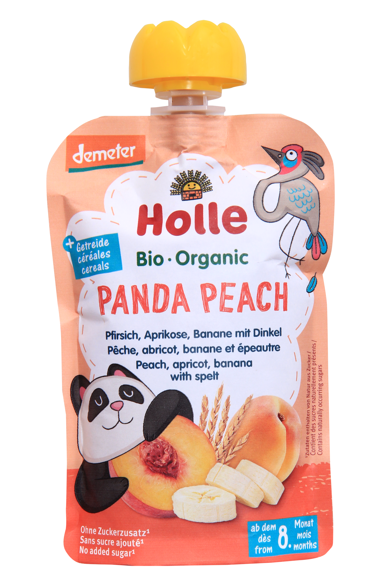 Holle Organic Panda Peach