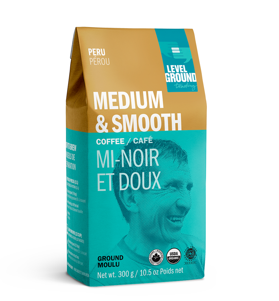 Level Ground Organic Peru Medium Ground Coffee
