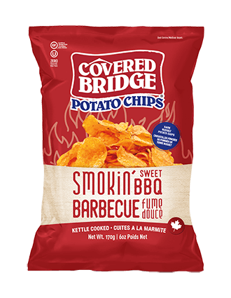 Covered Bridge Smokin' Sweet Bbq Potato Chips
