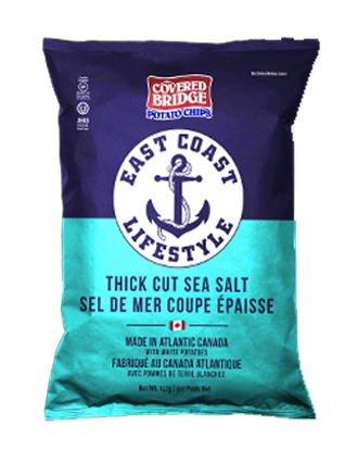 Covered Bridge Thick Cut Sea Salt Potato Chips