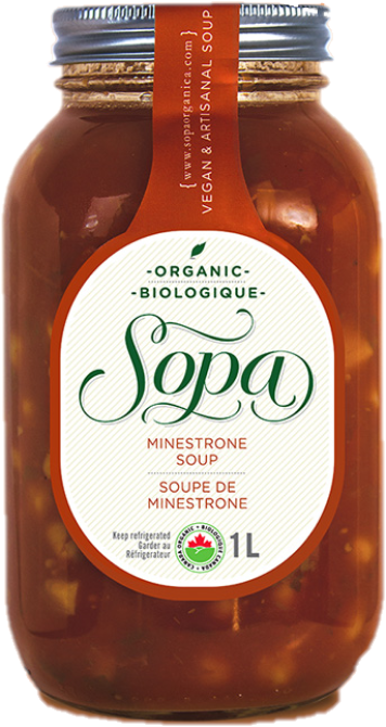 Sopa Organic Minestrone Soup