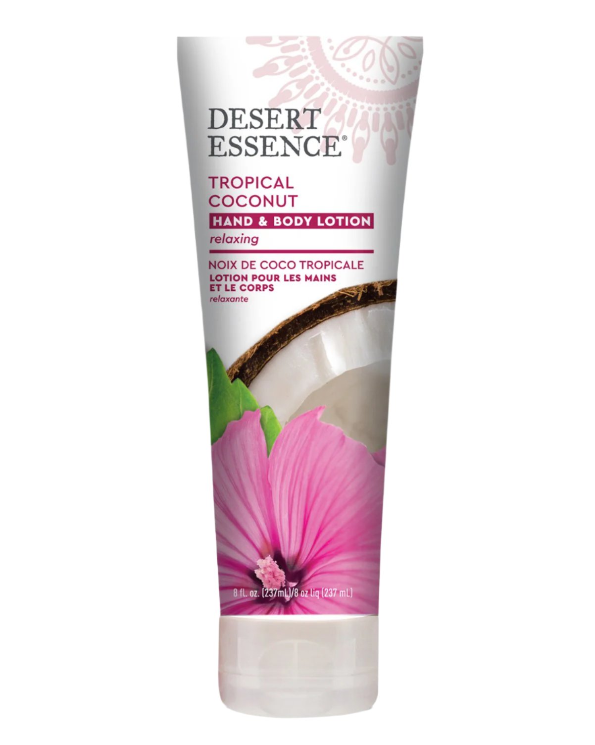 Desert Essence Organic Tropical Coconut Hand & Body Lotion