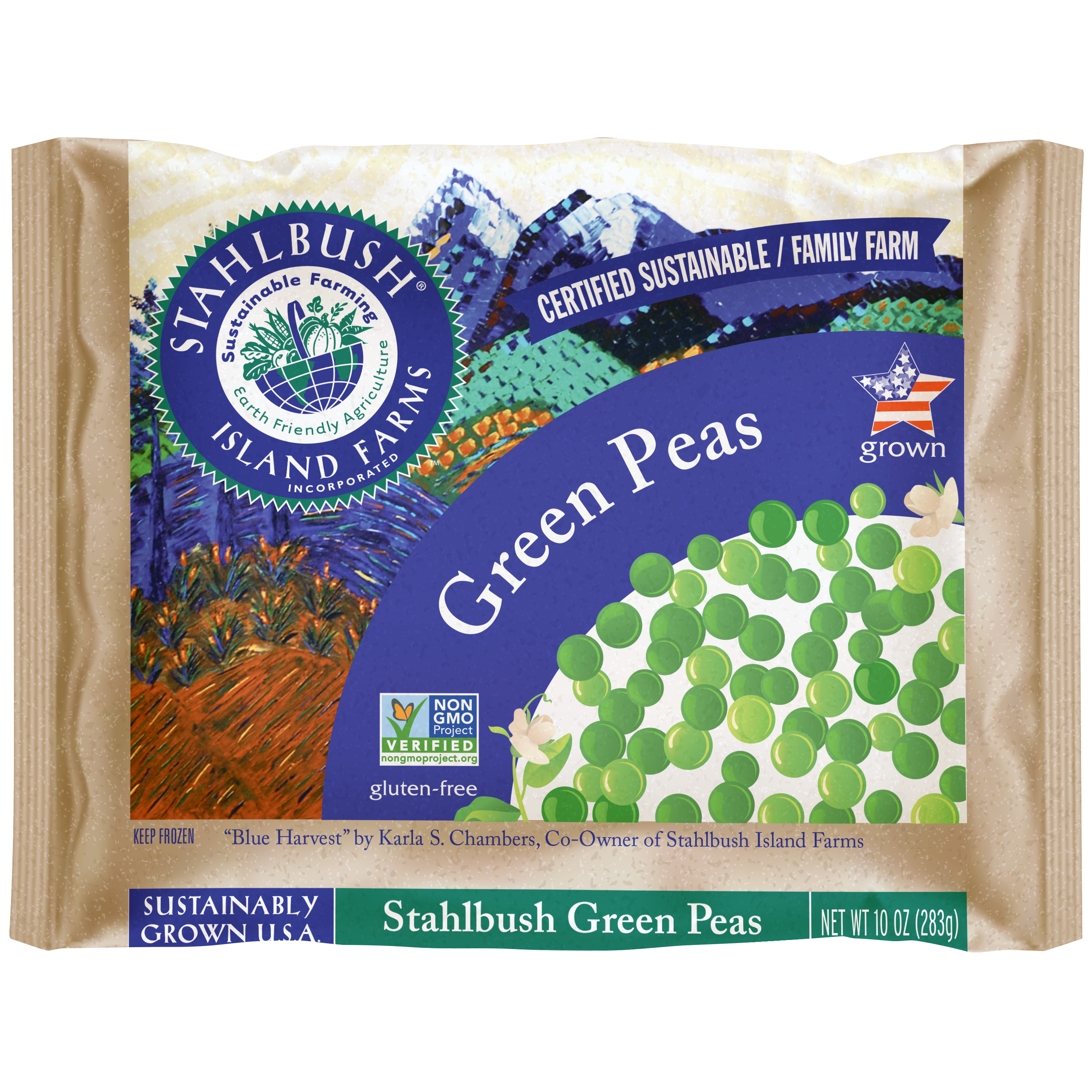 Stahlbush Frozen Green Peas