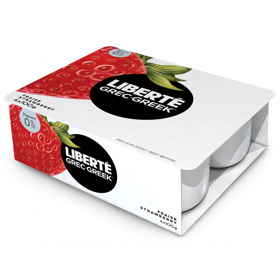 Liberte Strawberry Greek Yogurt