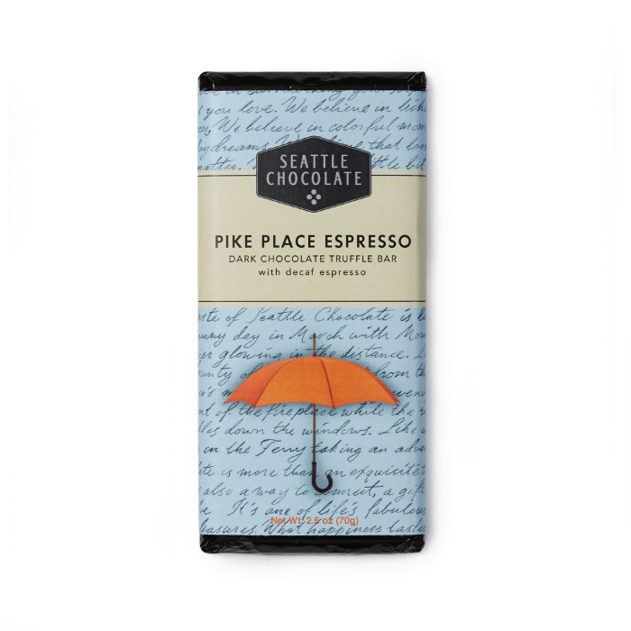 Seattle Chocolate Espresso Dark Chocolate Truffle Bar