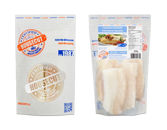 Housecut Certified Wild Haddock Portions