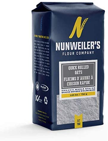 Nunweiler's Organic Quick Rolled Oats