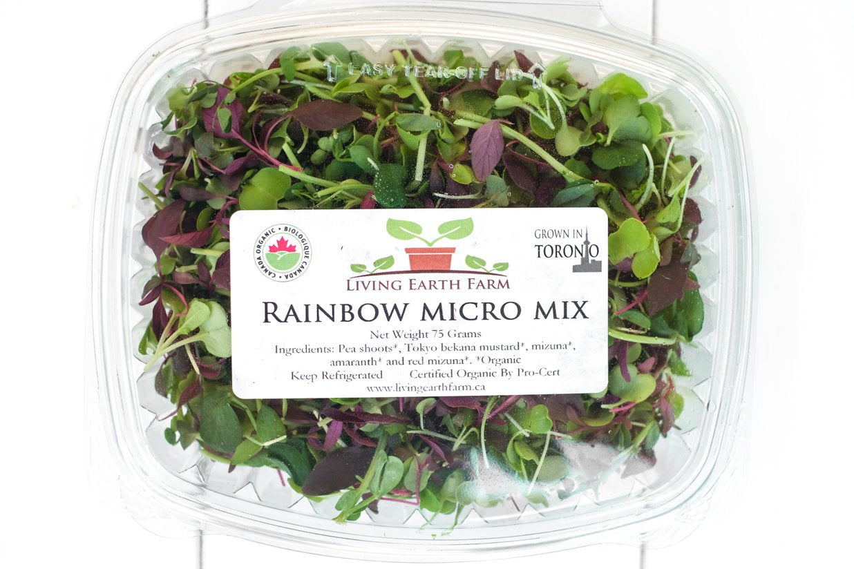 Living Earth Organic Rainbow Micro Mix
