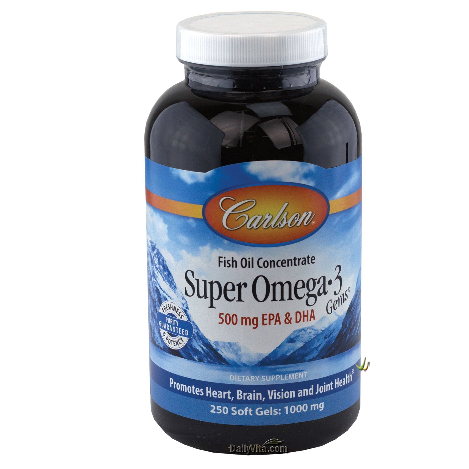 Carlson Super Omega 3 500mg EPA & DHA