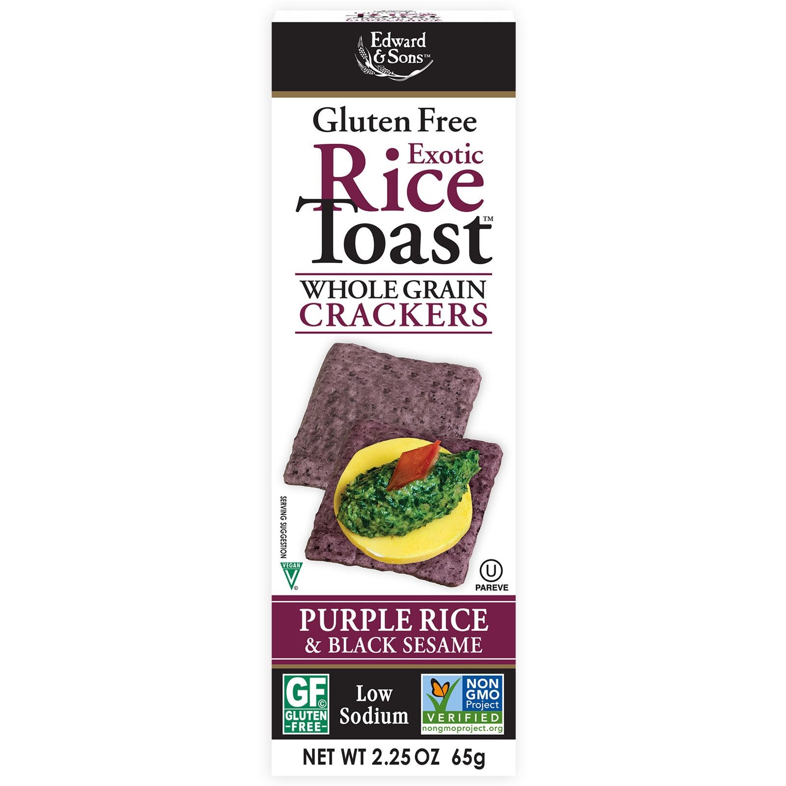Edward & Sons Purple Rice & Sesame Toast