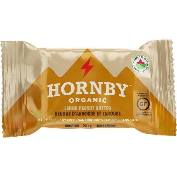 Hornby Organic Carob Peanut Butter Bar