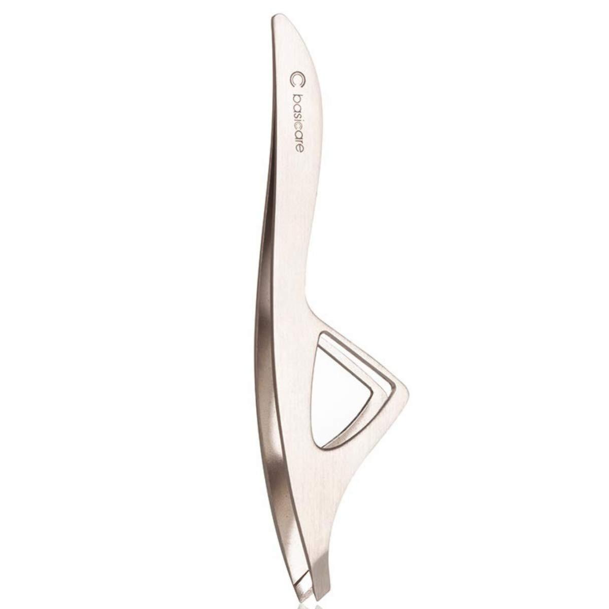 Basicare Men's Slant Tip Tweezers
