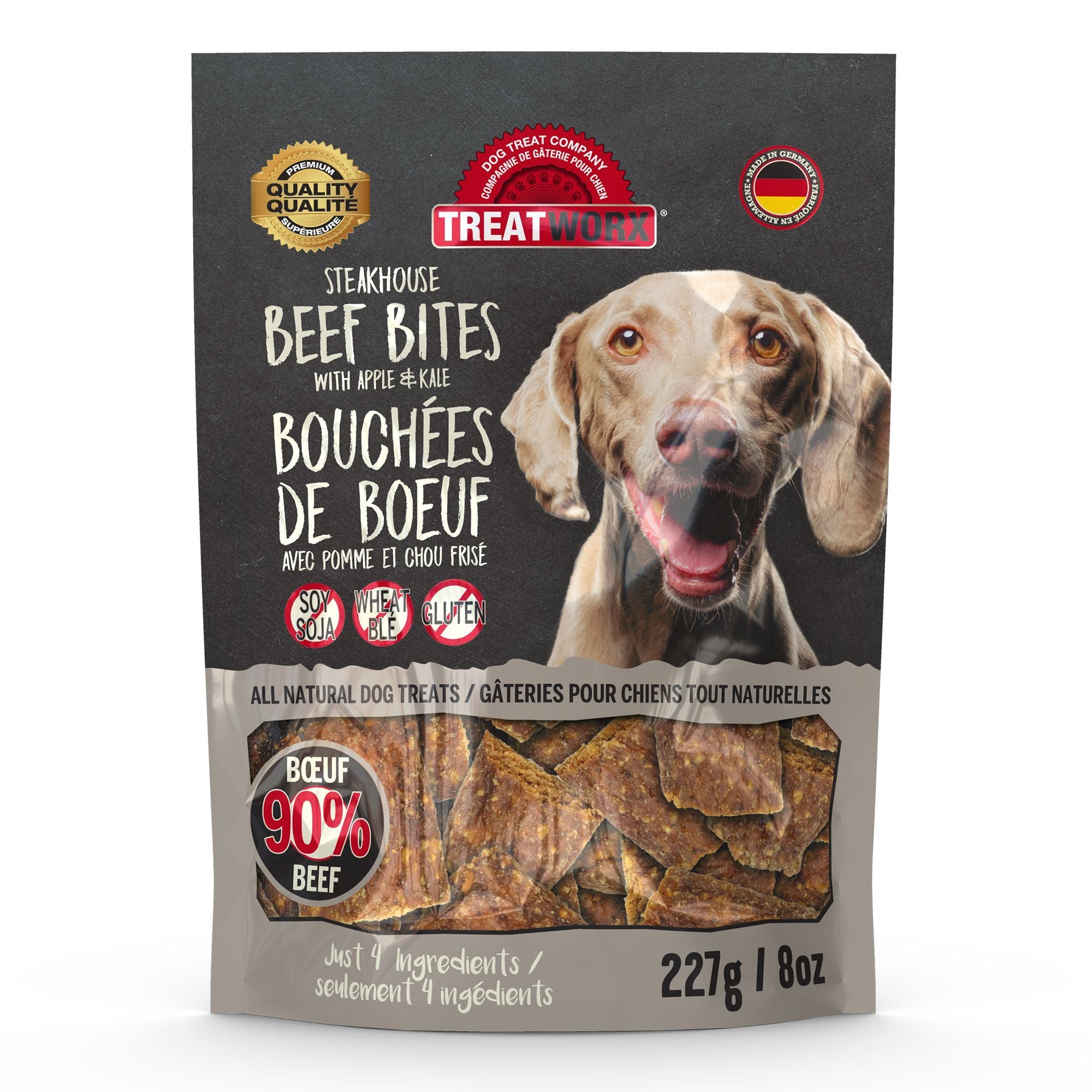 Treatworx Beef Bites w/ Apple & Kale