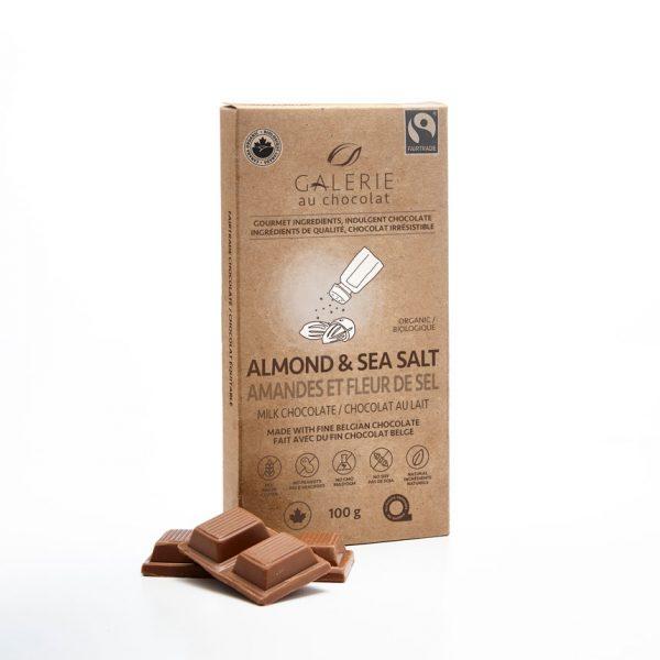 Fairtrade – Milk Chocolate Almond & Sea Salt