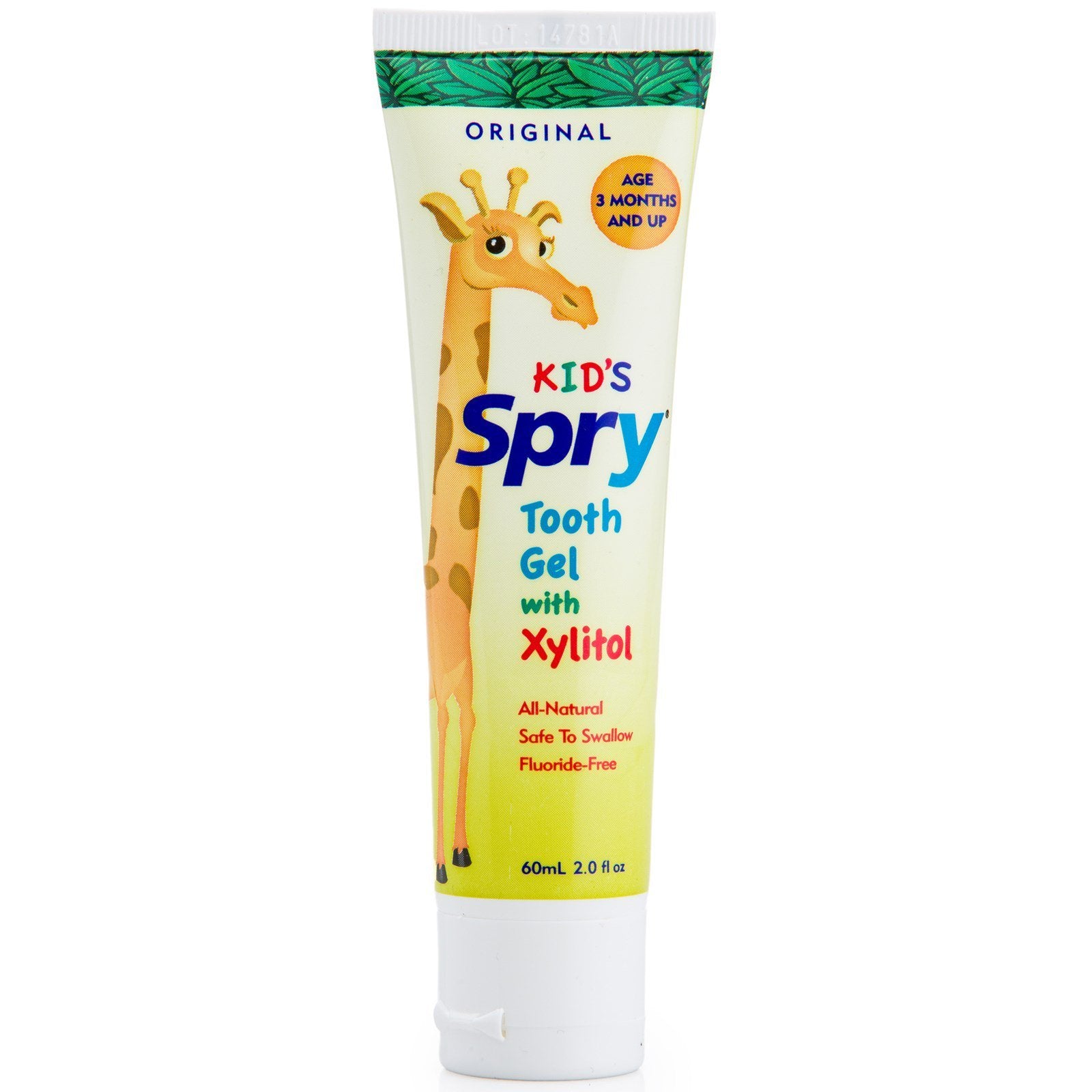 Spry Kids Original Tooth Gel with Xylitol