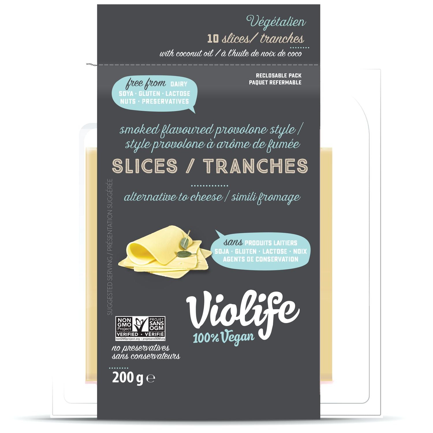 Violife Provolone Style Slices