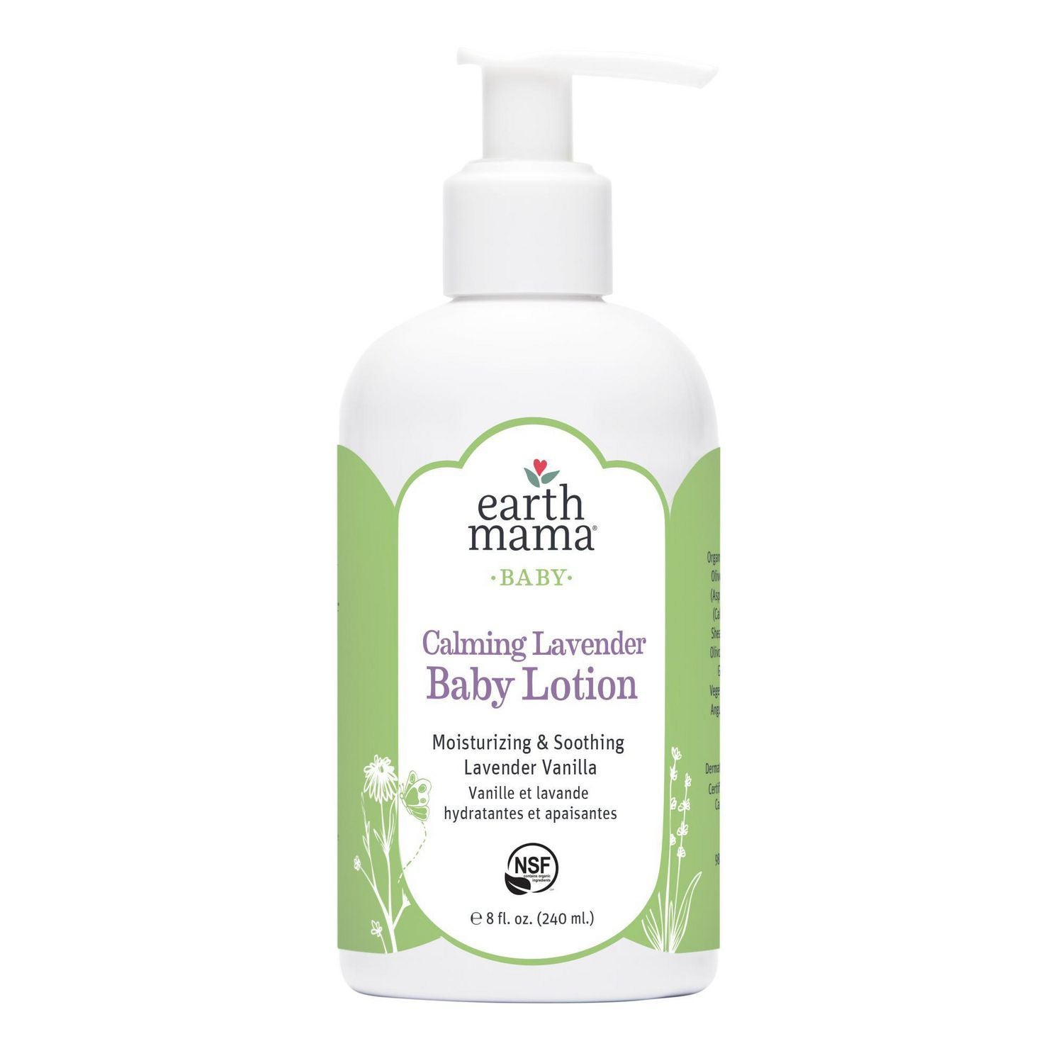 Earth Mama Calming Lavender Baby Lotion