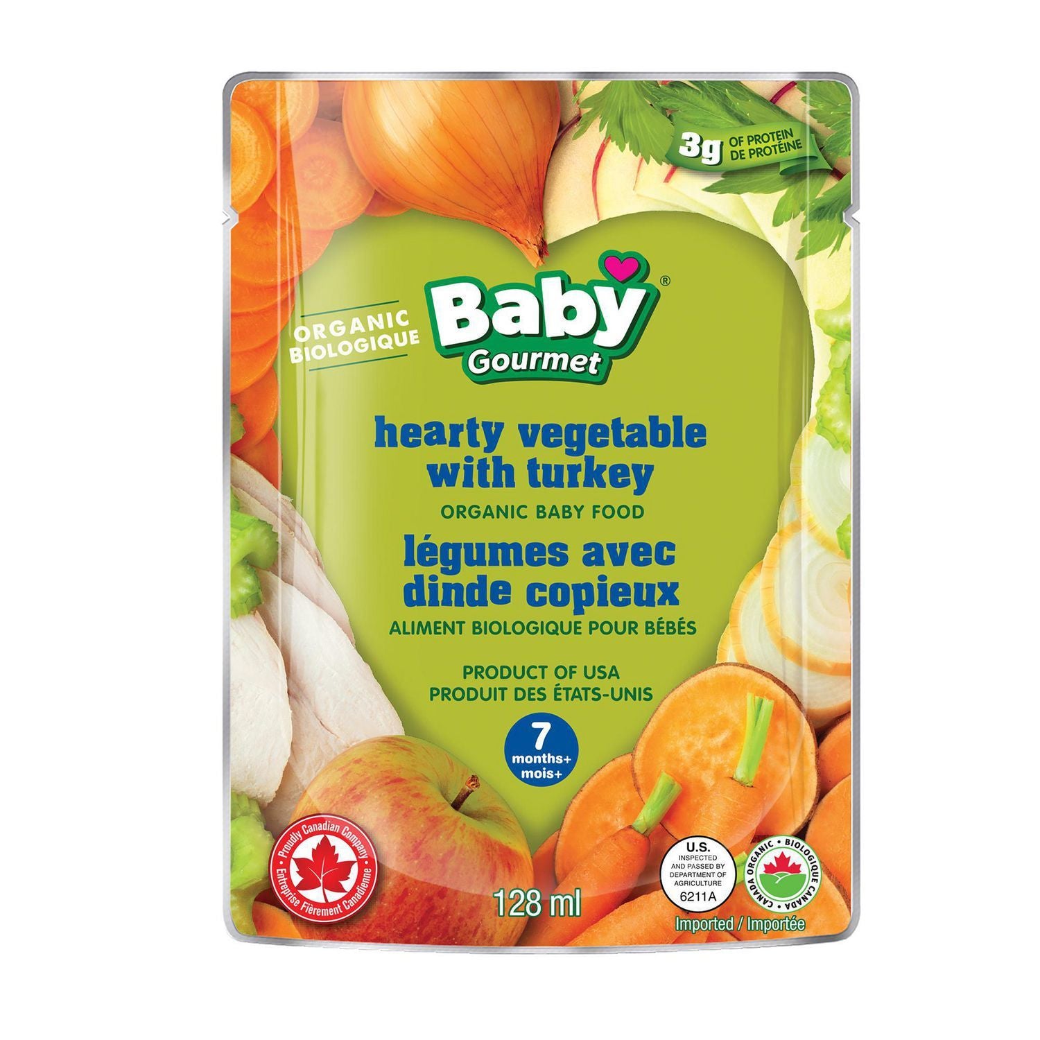 Baby Gourmet Hearty Vegetables with Turkey