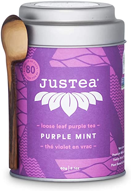 Justea Loose Purple Mint Tea