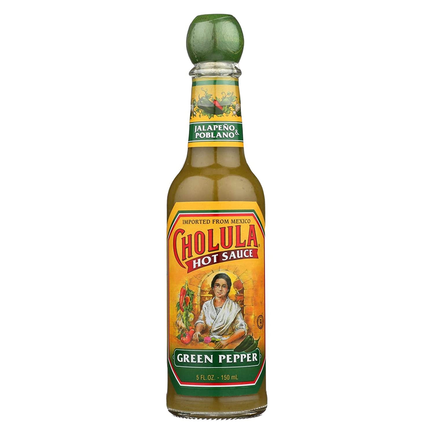 Cholula Green Pepper Hot Sauce