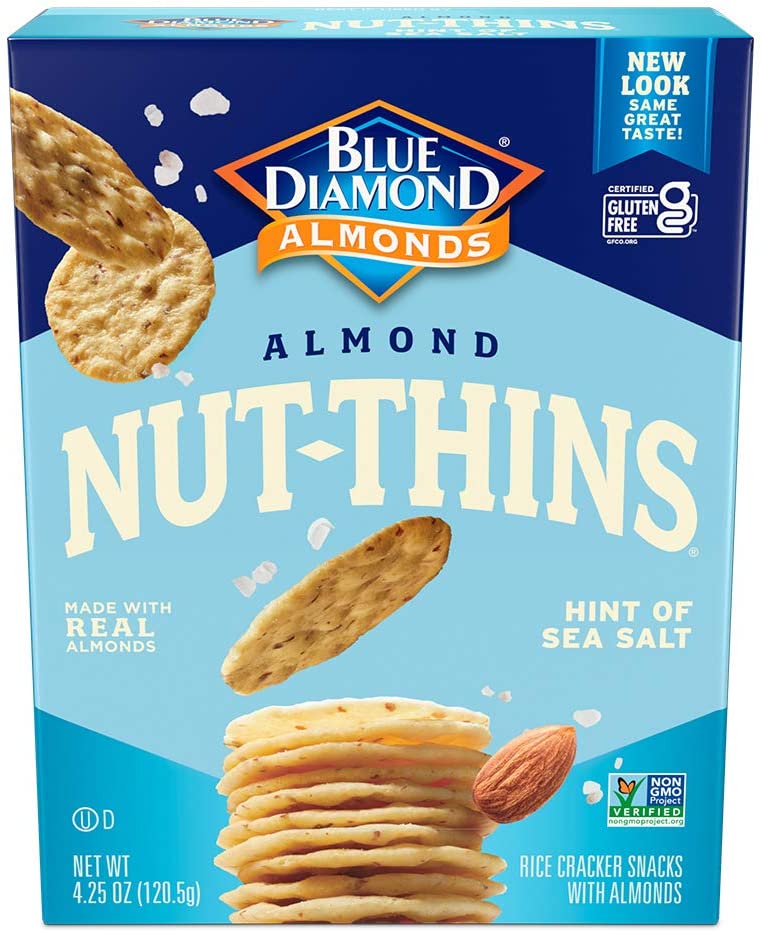 Blue Diamond Hint Of Salt Nut Thins