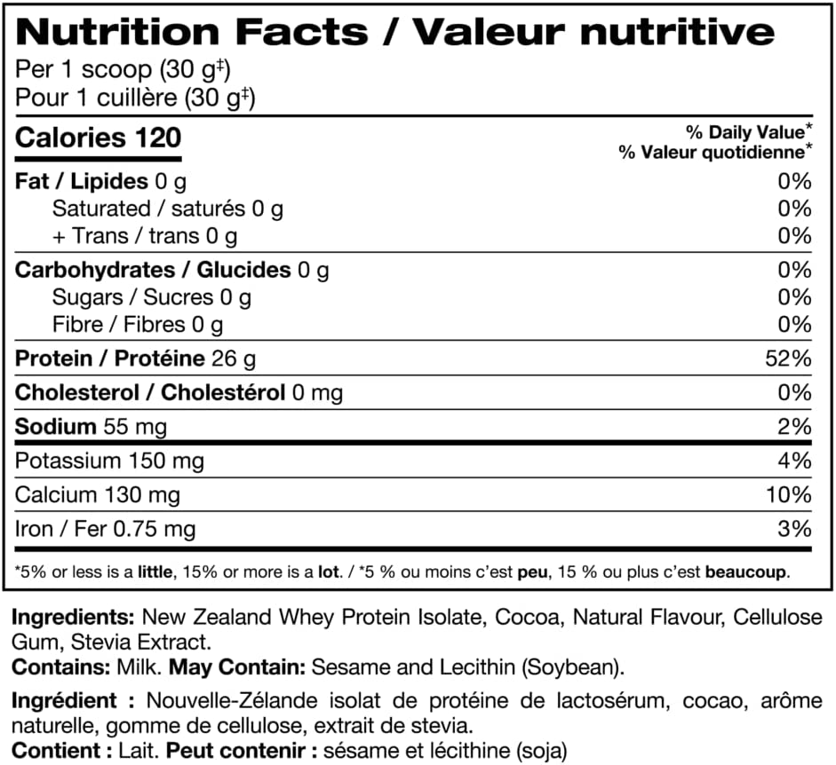 Chocolate Peanut Isolate Protein