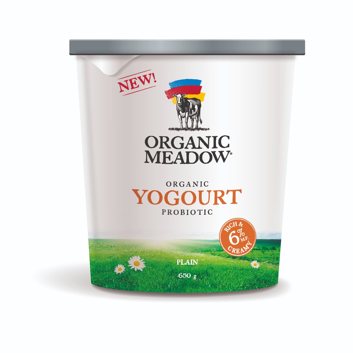 Organic Meadow Organic Whole Milk Yogurt- 6%