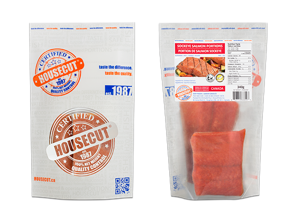 Wild Sockeye Salmon Portions