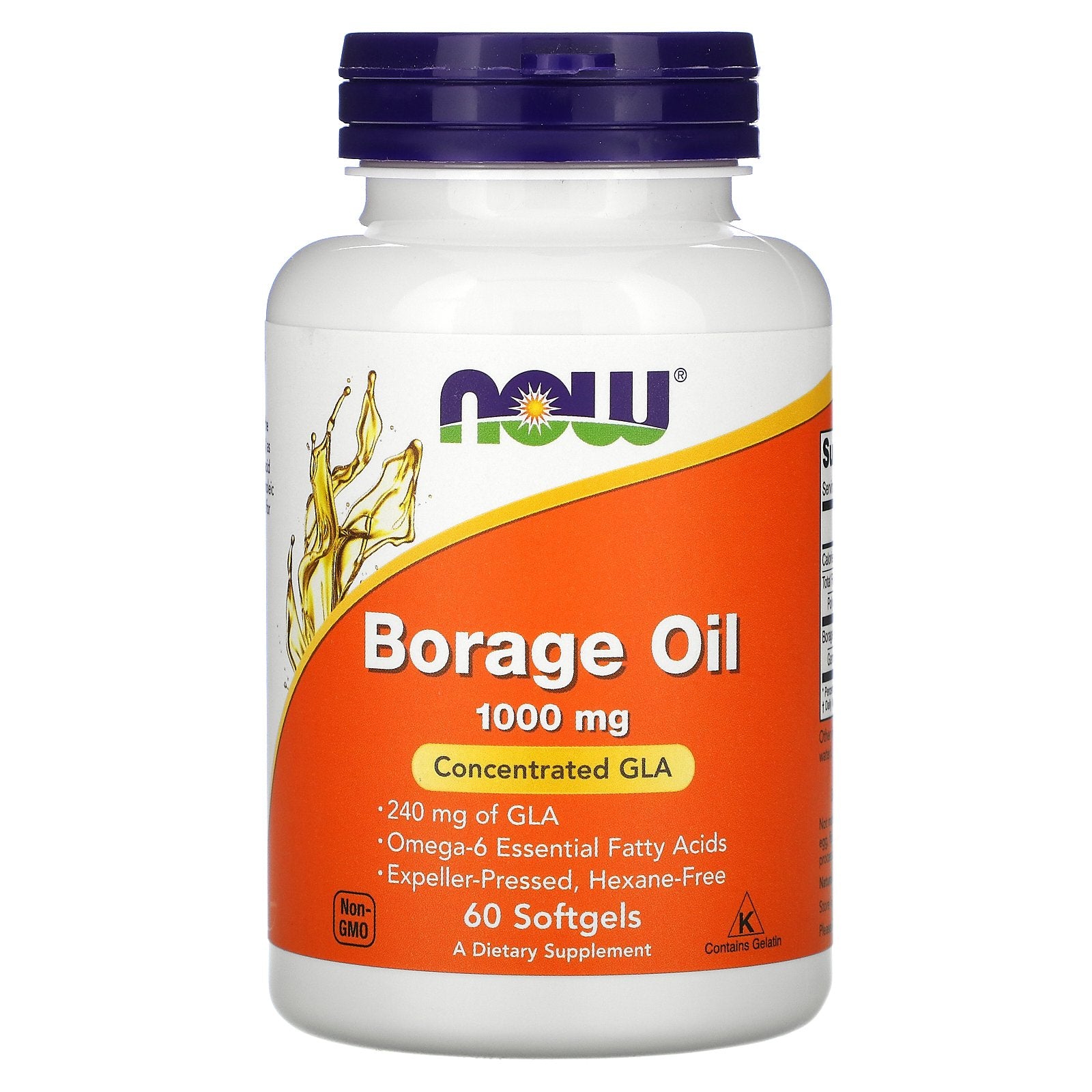 Now Borage Oil - 1000mg