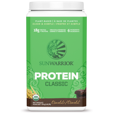Sunwarrior Organic Protein Classic Chocolate