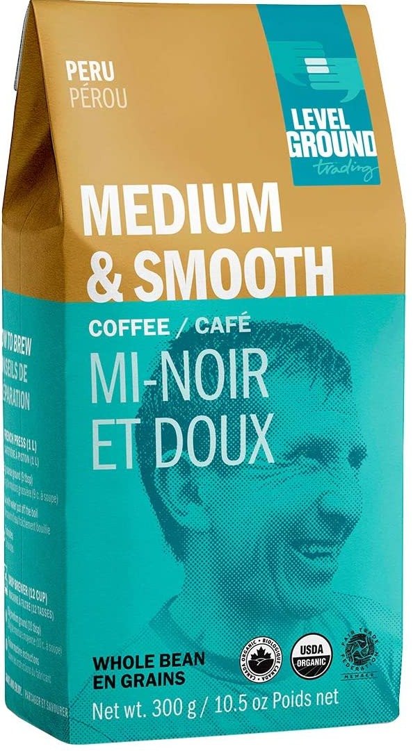 Level Ground Organic Peru Medium Whole Bean