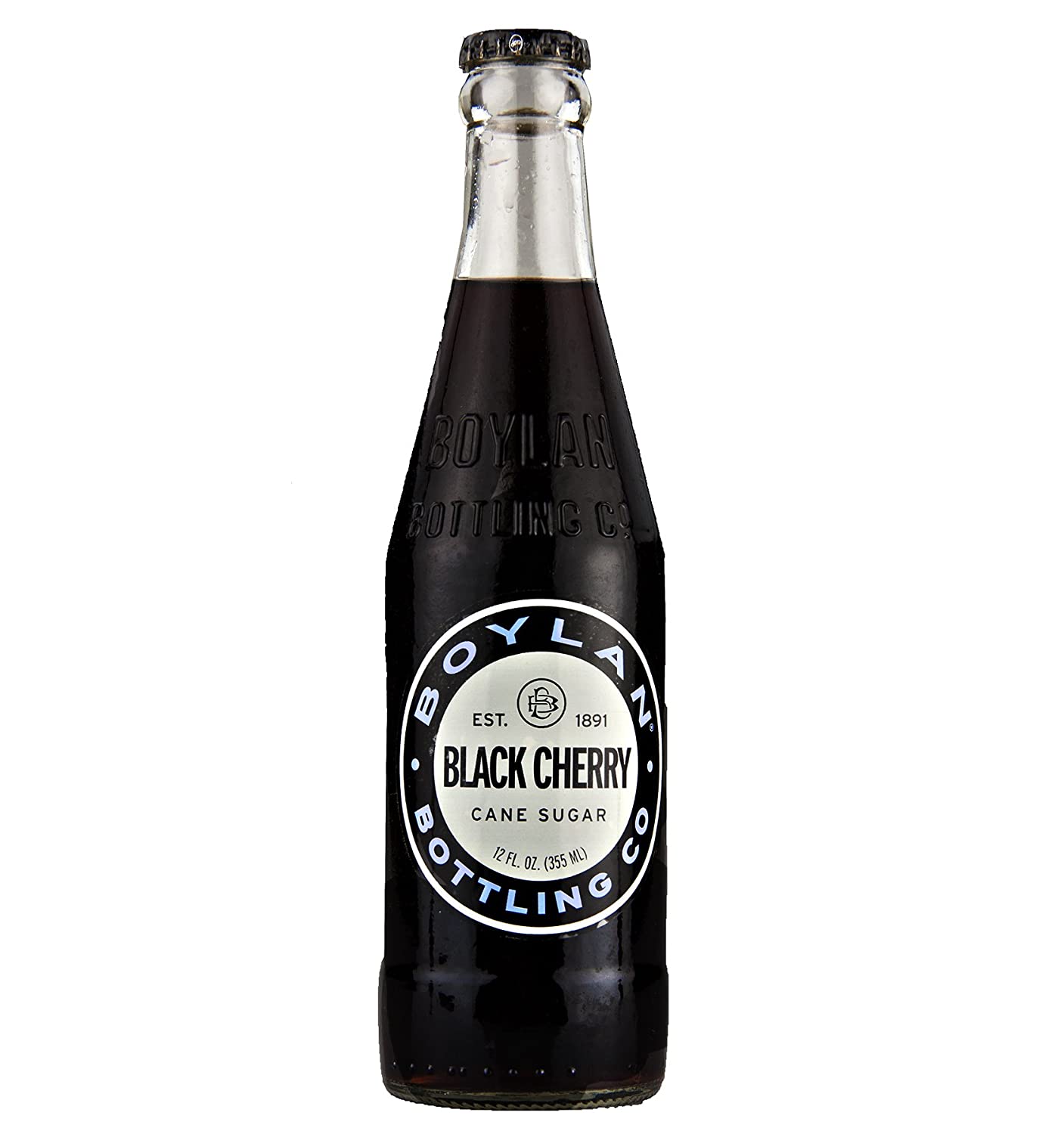 Boylan Soda Cane Sugar Black Cherry Soda