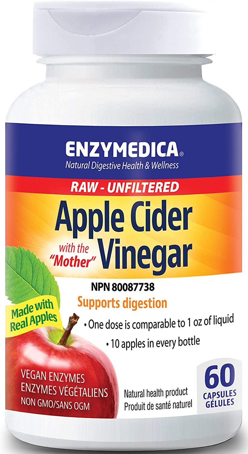 Enzymedica Raw Apple Cider Vinegar