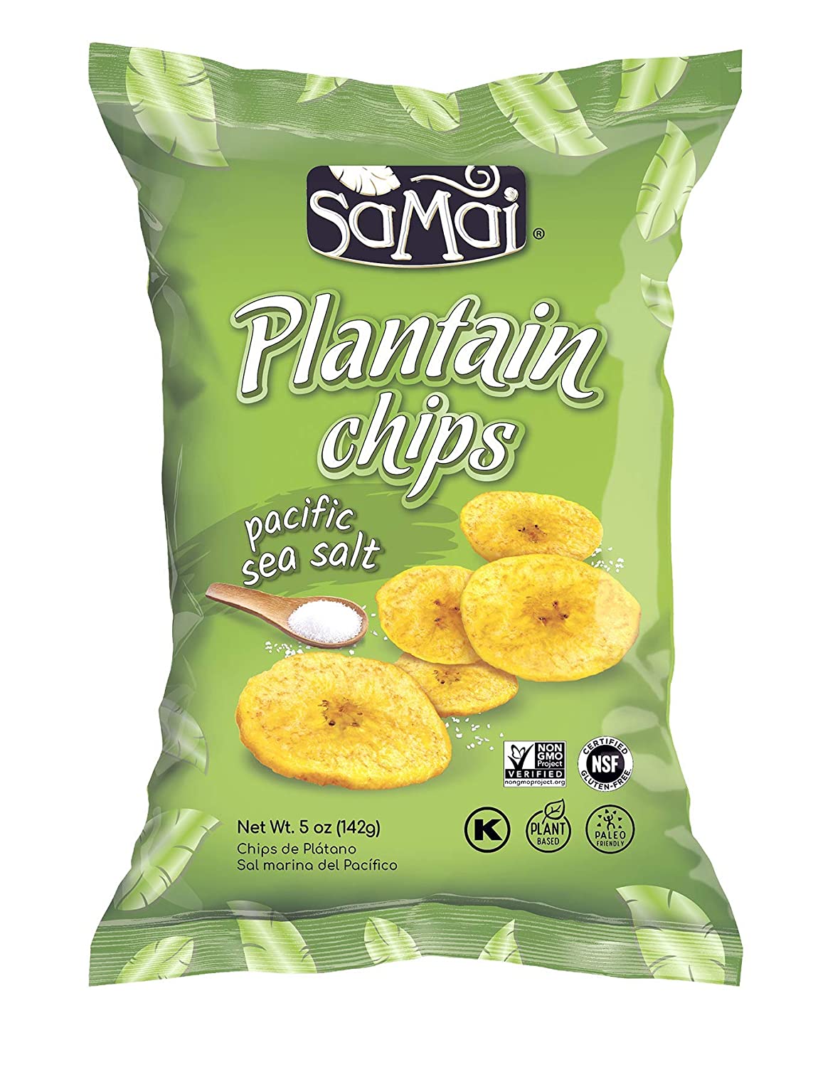 Samai Pacific Sea Salt Plantain Chips