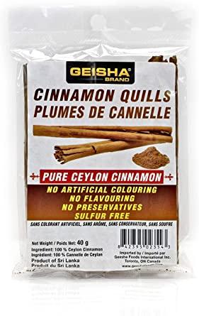 Geisha Ceylon Cinnamon Quills