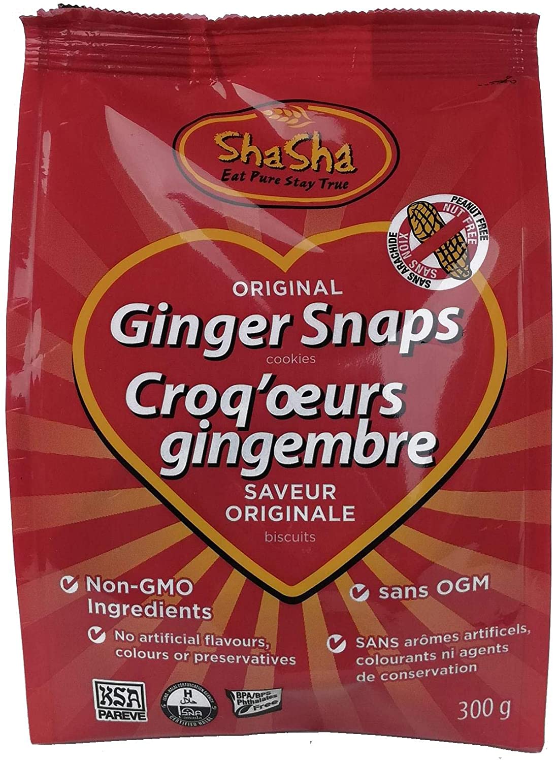 Shasha Ginger Snaps Original