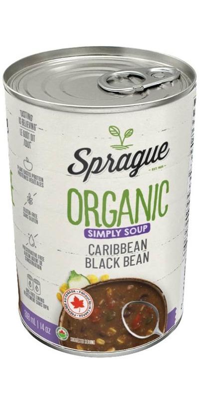 Sprague Organic Caribbean Black Bean Soup
