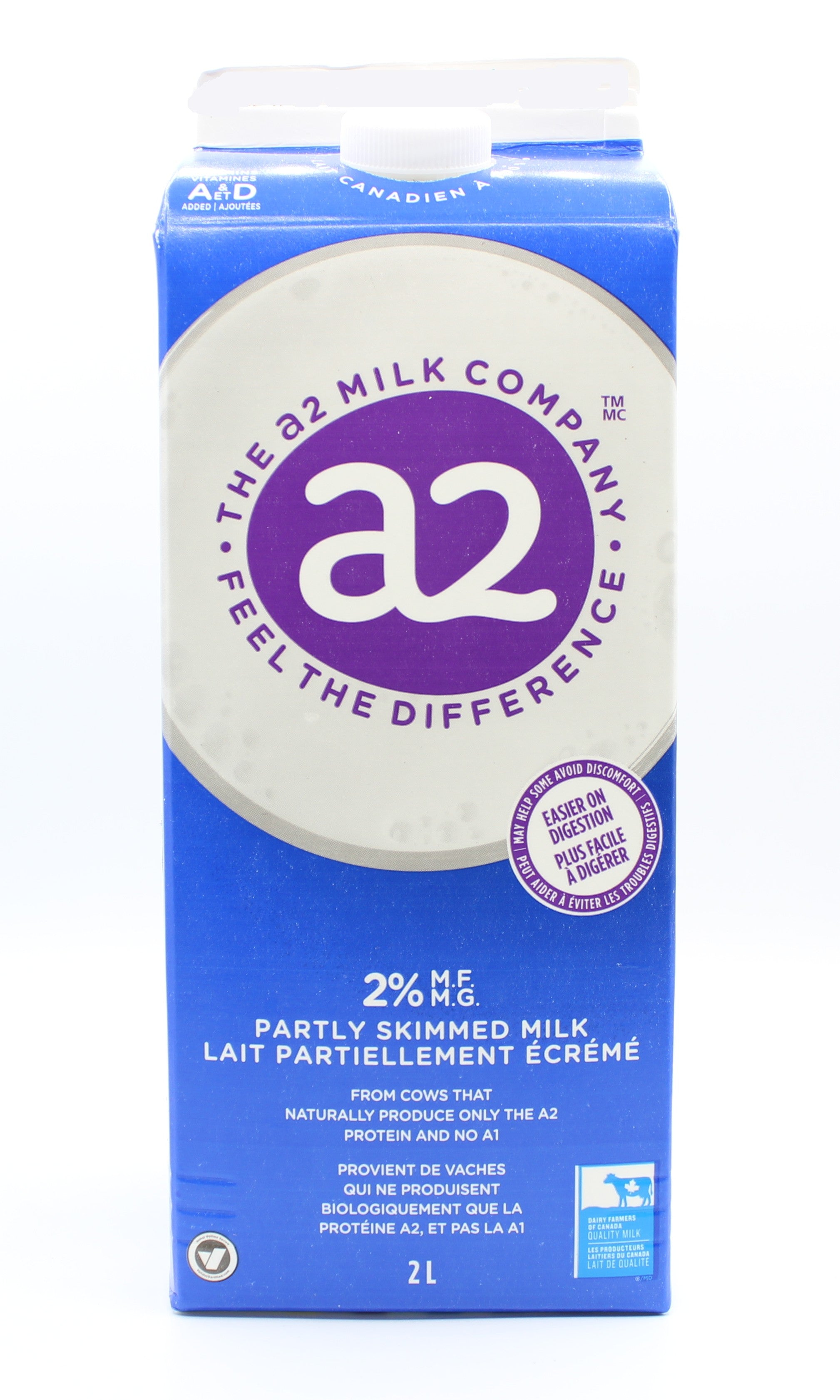 The A2 Milk Co. 2% Partly Skimmed Milk