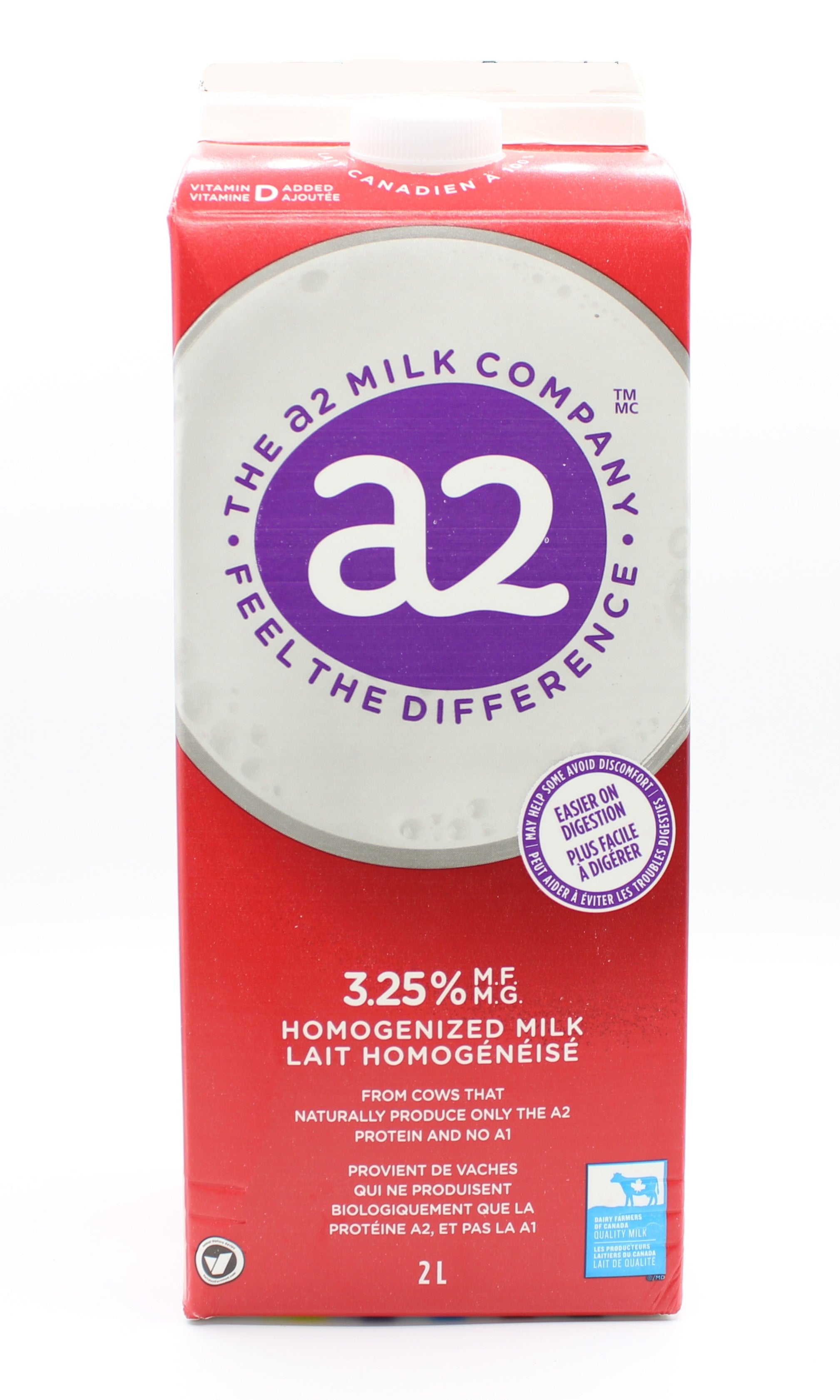 The A2 Milk Co. 3.25% Homogenized Milk