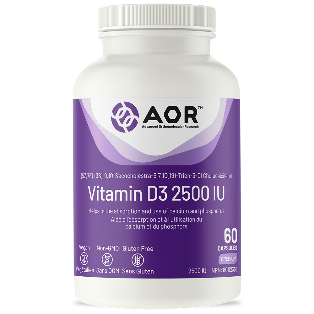 AOR Vitamin D3 - 2500IU
