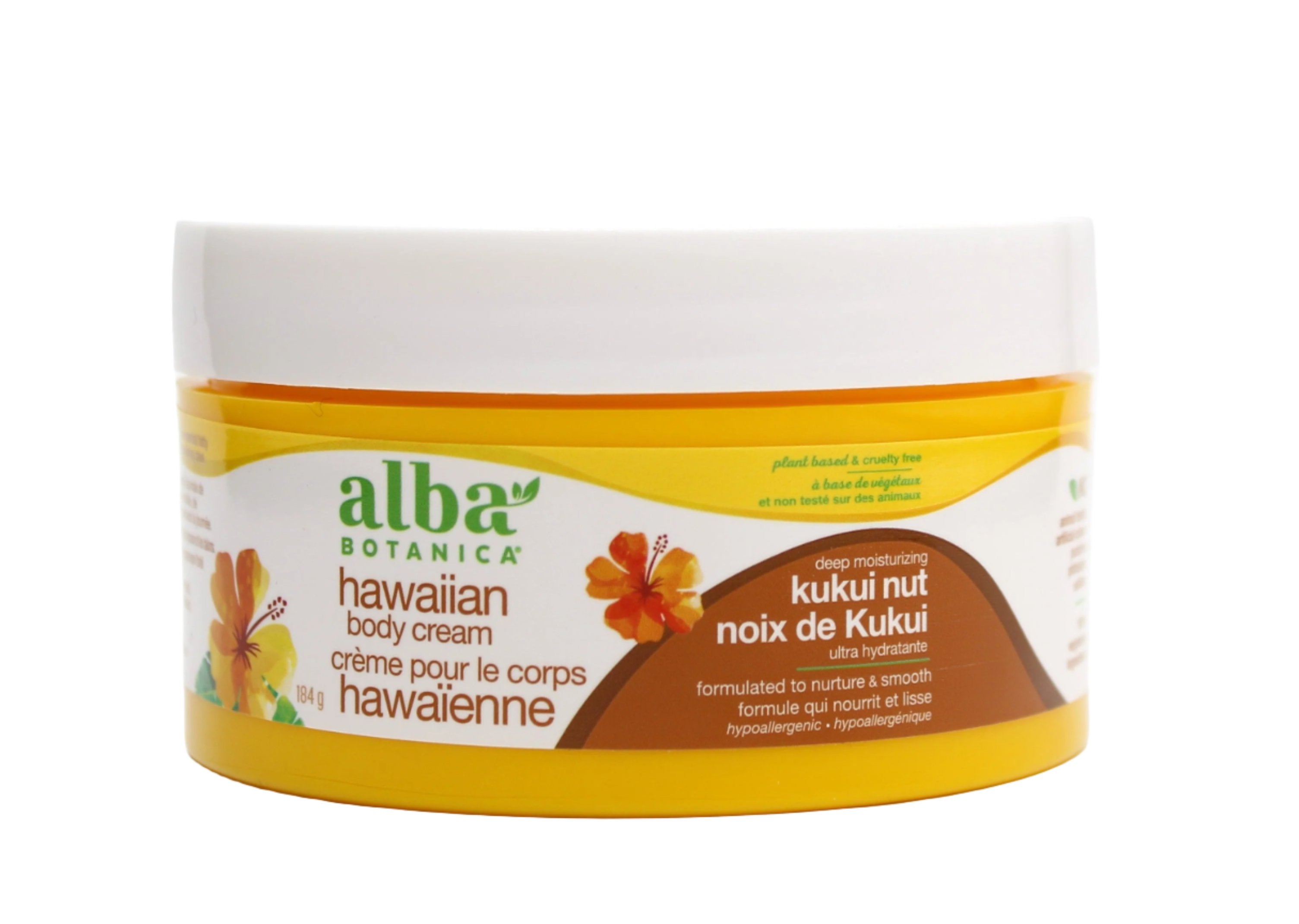 Alba Botanica Kukui Nut Body Cream