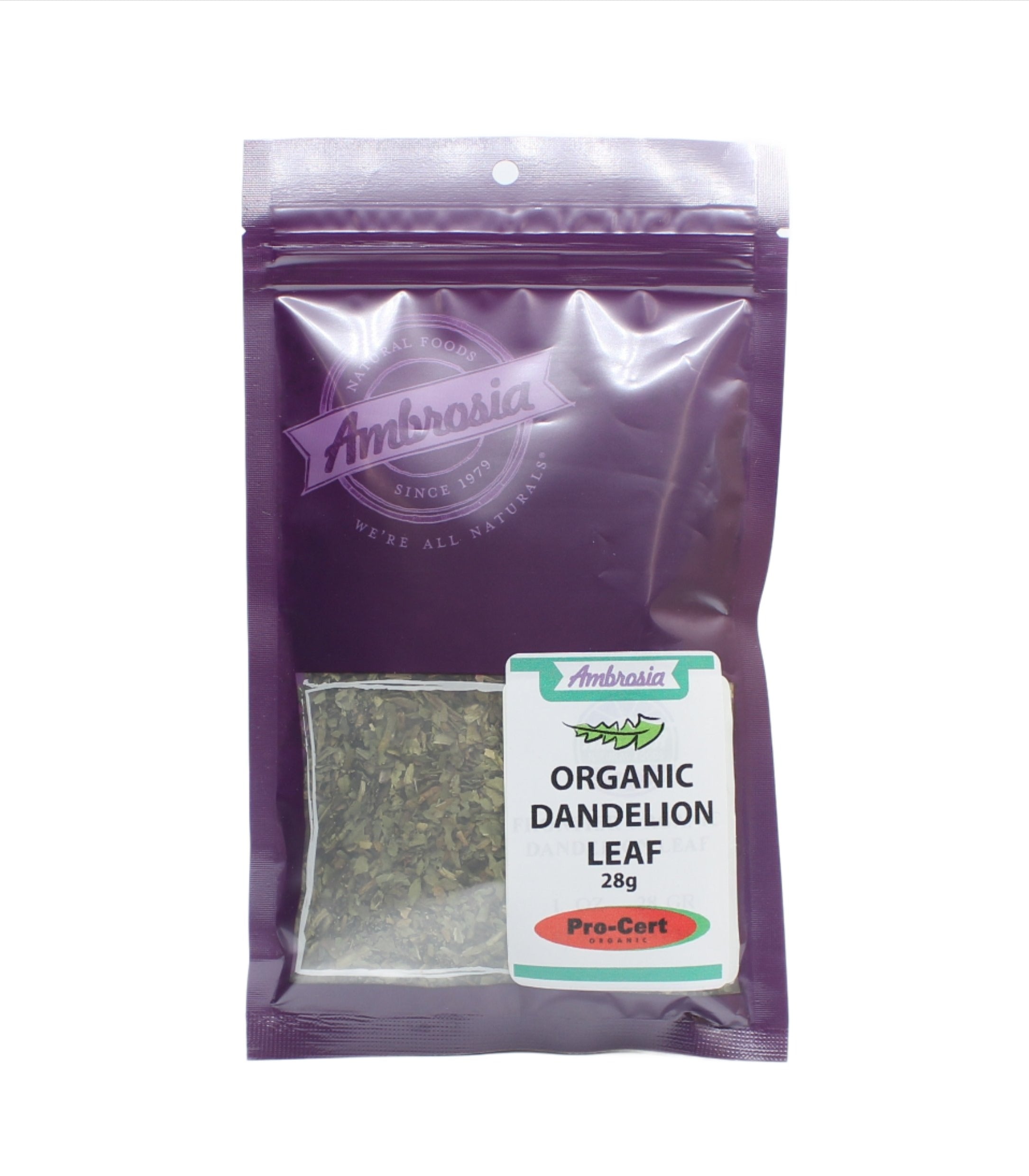 Ambrosia Organic Dandelion Leaf