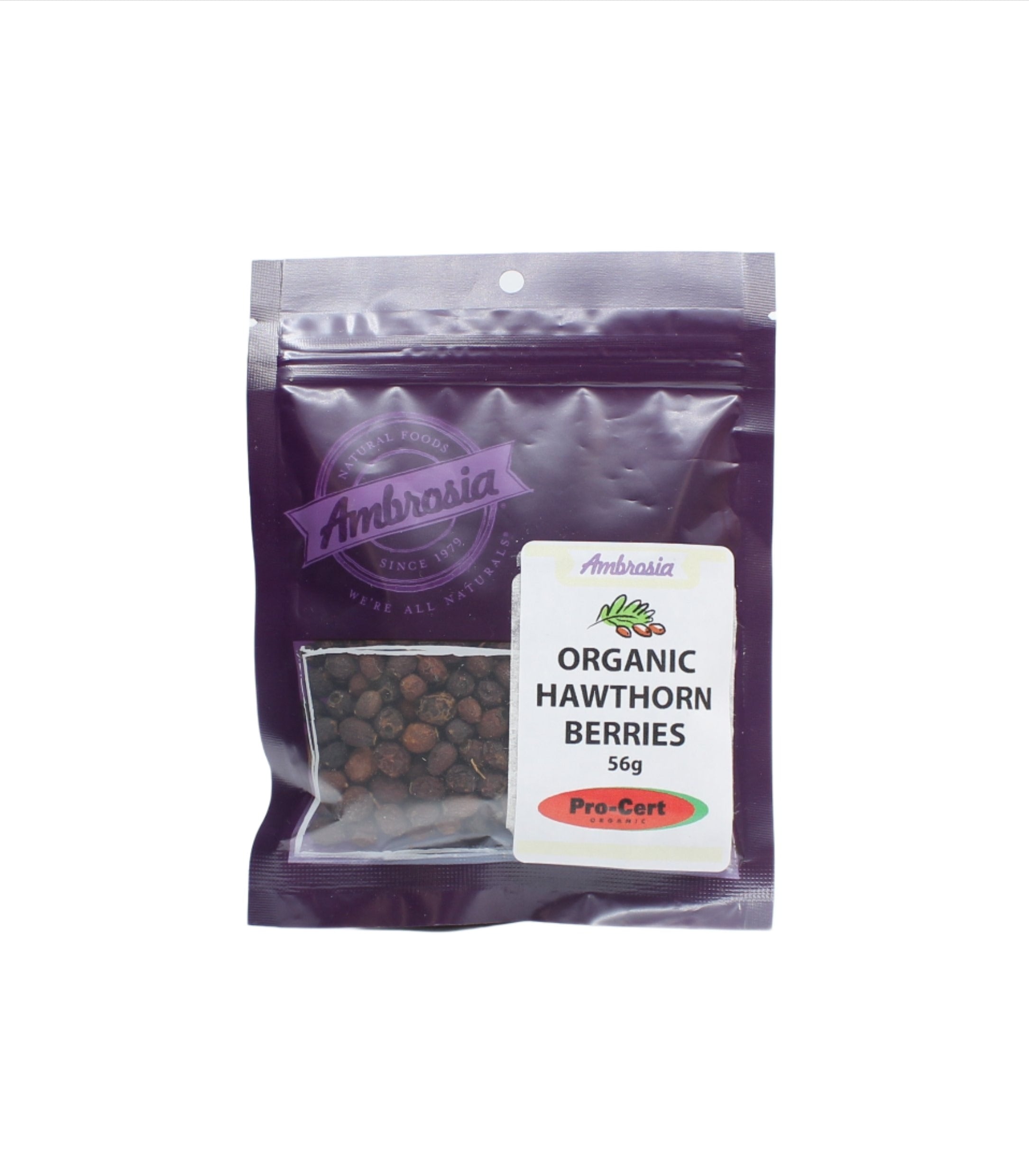 Ambrosia Organic Hawthorn Berries