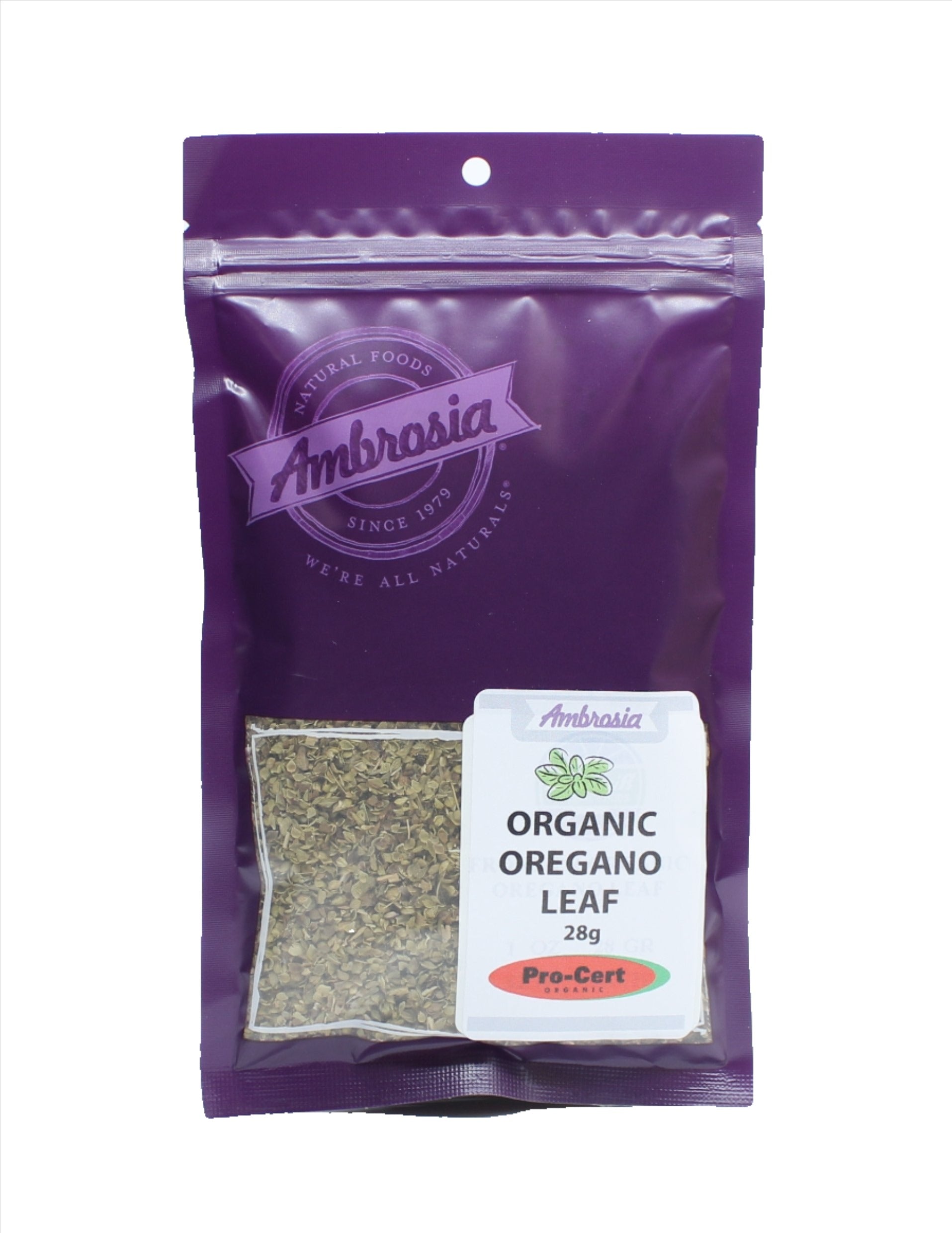 Ambrosia Organic Oregano Leaf