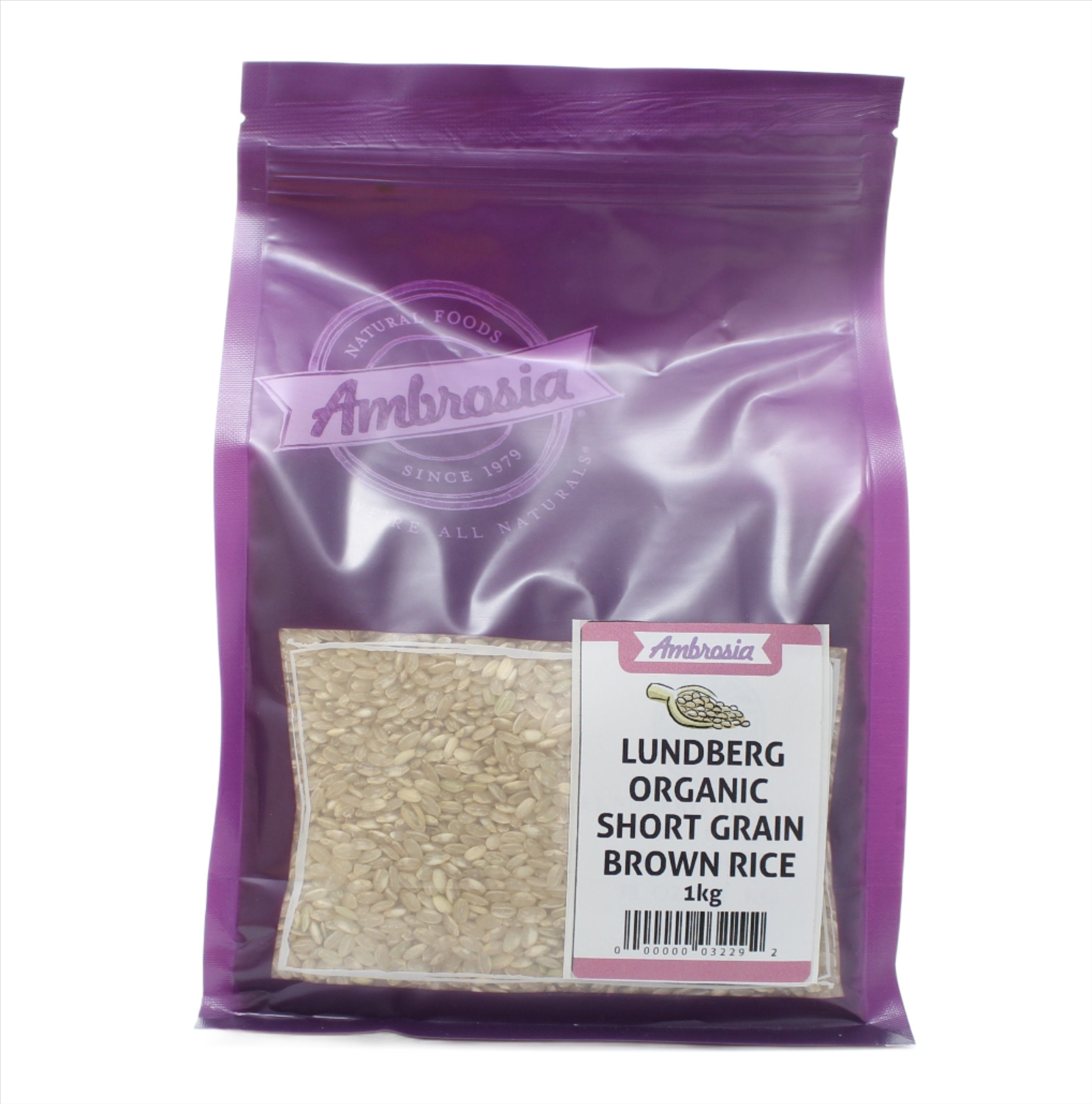 Ambrosia Organic Short Grain Brown Rice
