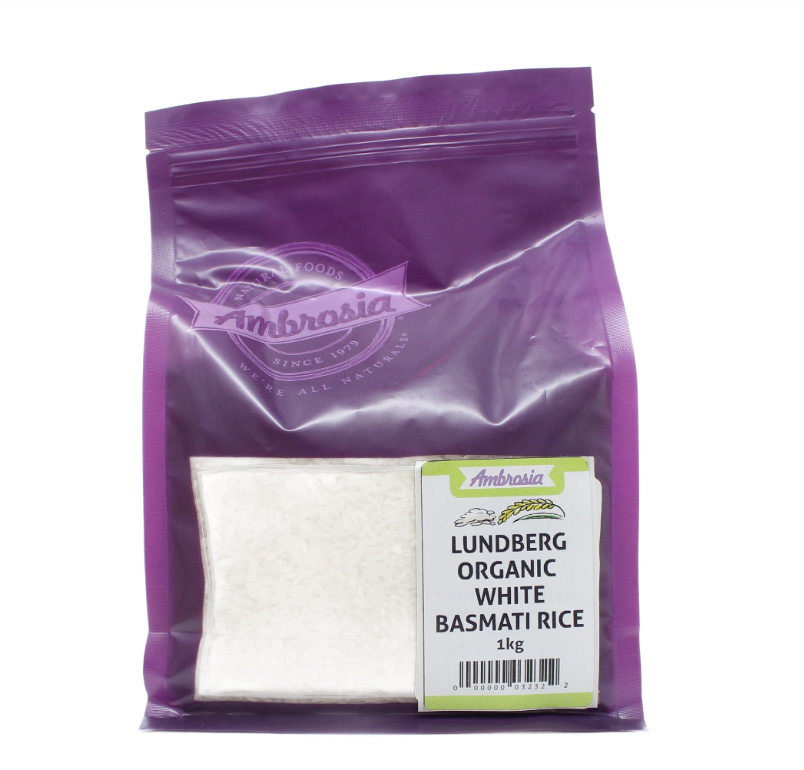 Ambrosia Organic White Basmati Rice