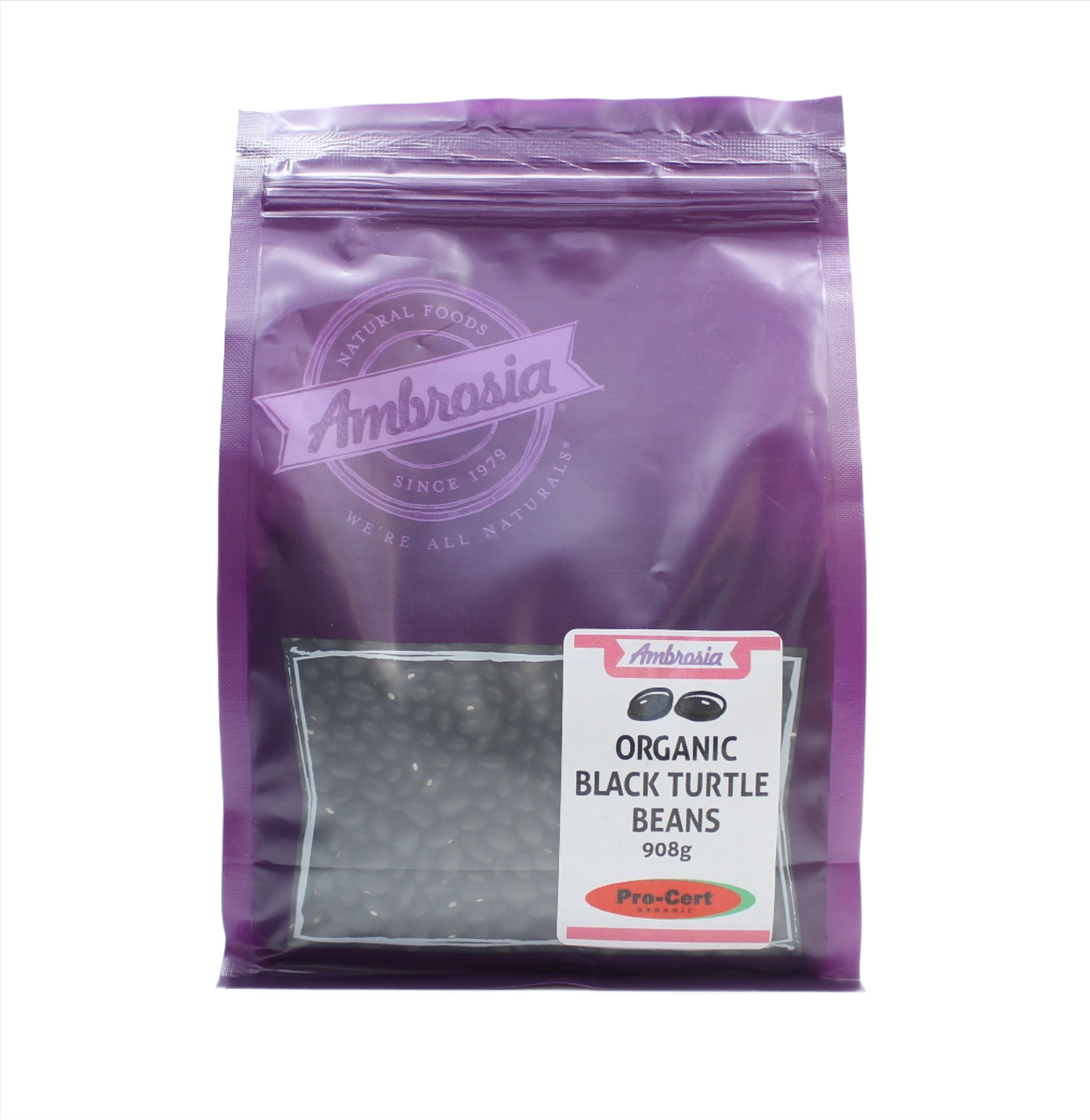 Ambrosia Organic Black Turtle Beans