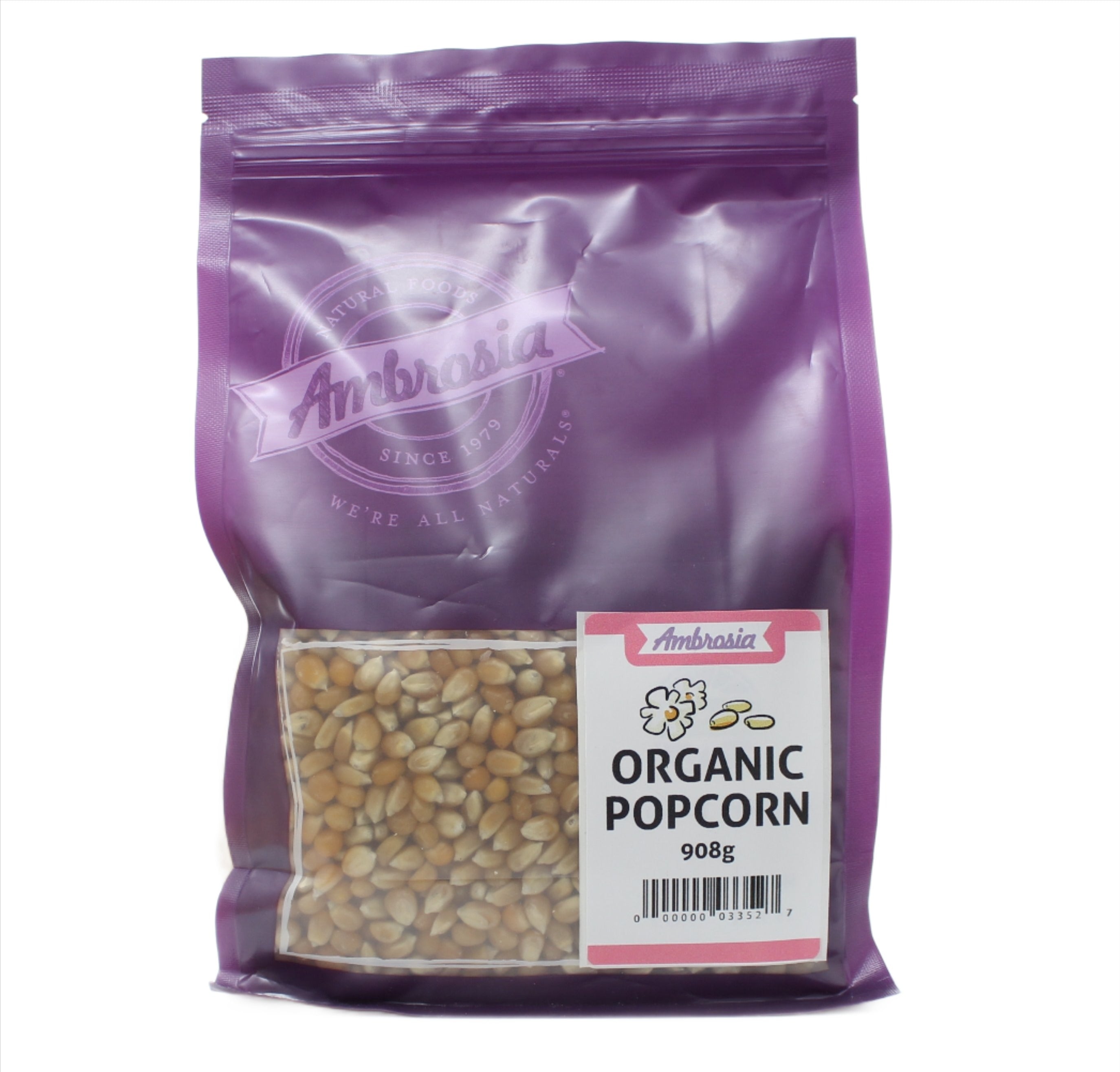 Ambrosia Organic Popcorn