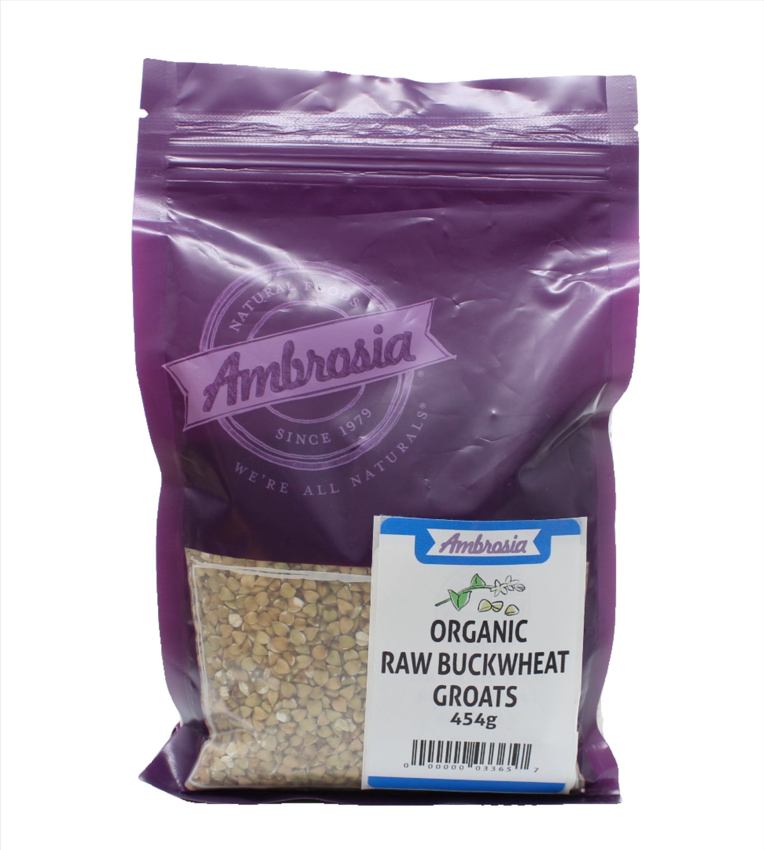 Ambrosia Organic Raw Buckwheat Groats